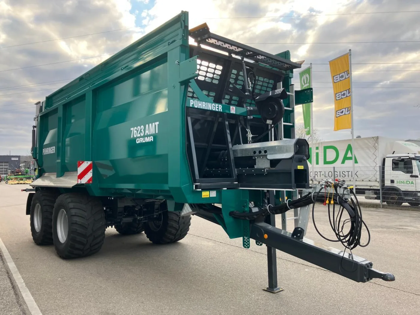Abschiebewagen Pühringer Abschiebemulde 7623 AMT - 3