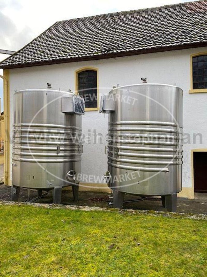 wheat beer fermentation tanks