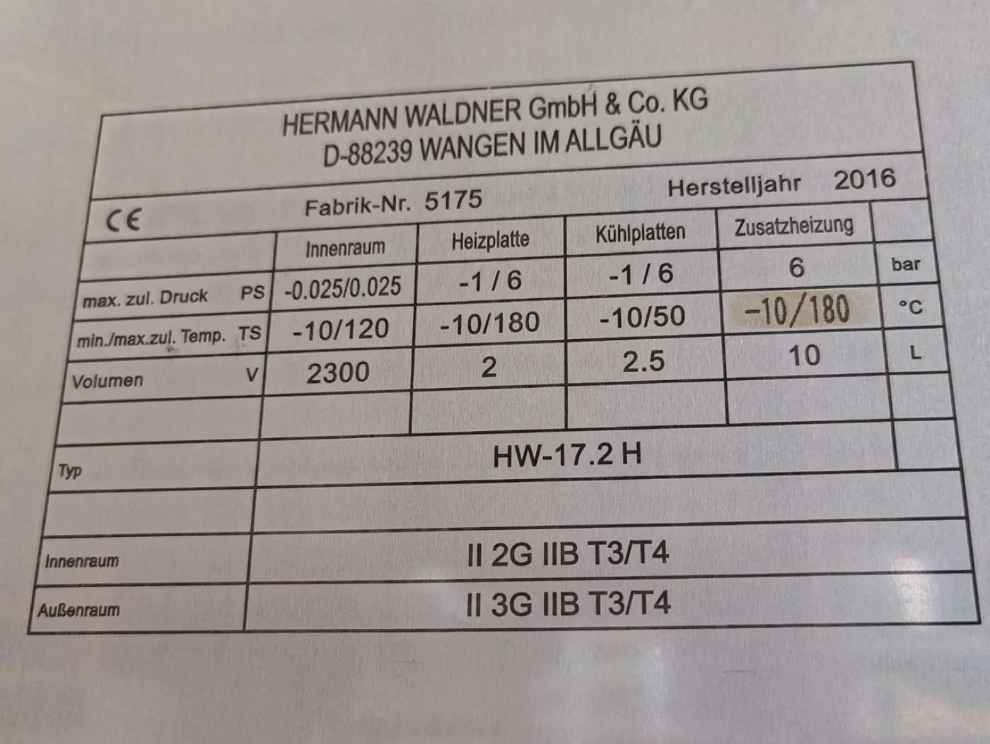 Hermann Waldner HW-17.2 H - Tray dryer - 7