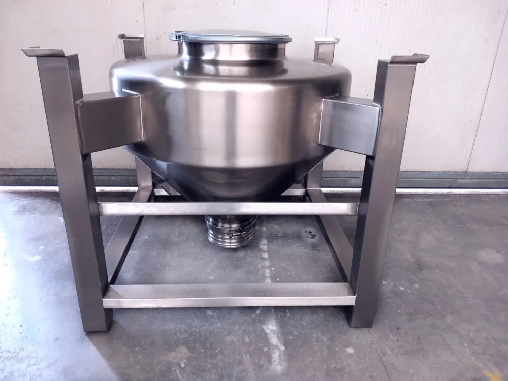 BIN ACCIAIO IBC (CONTENITORE PER MERCE SFUSA) – TAIM – MOD. 250 L