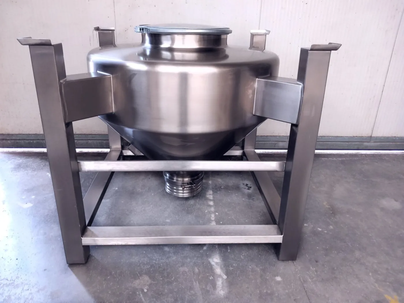 BIN ACCIAIO IBC (CONTENITORE PER MERCE SFUSA) – TAIM – MOD. 250 L - 1