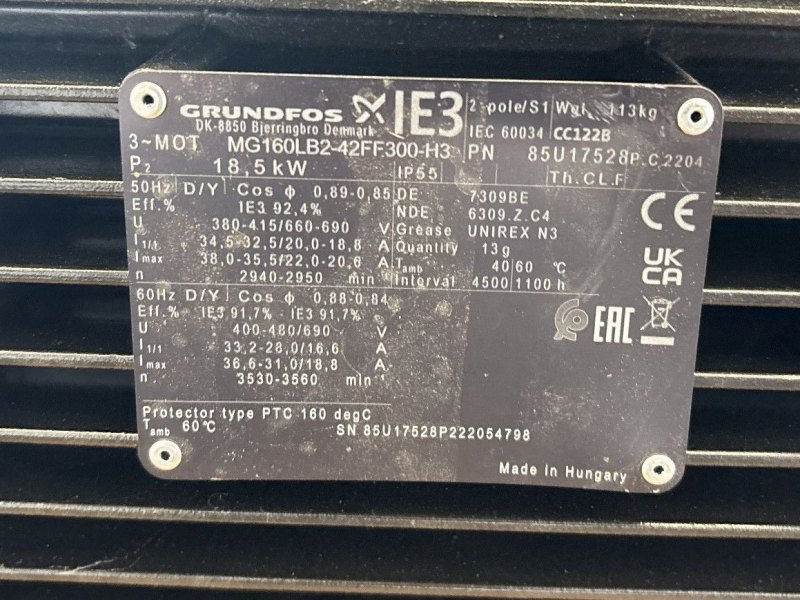 Grundfos CRN20-17 EO-P-A-E-HQQE - Centrifugal Pump