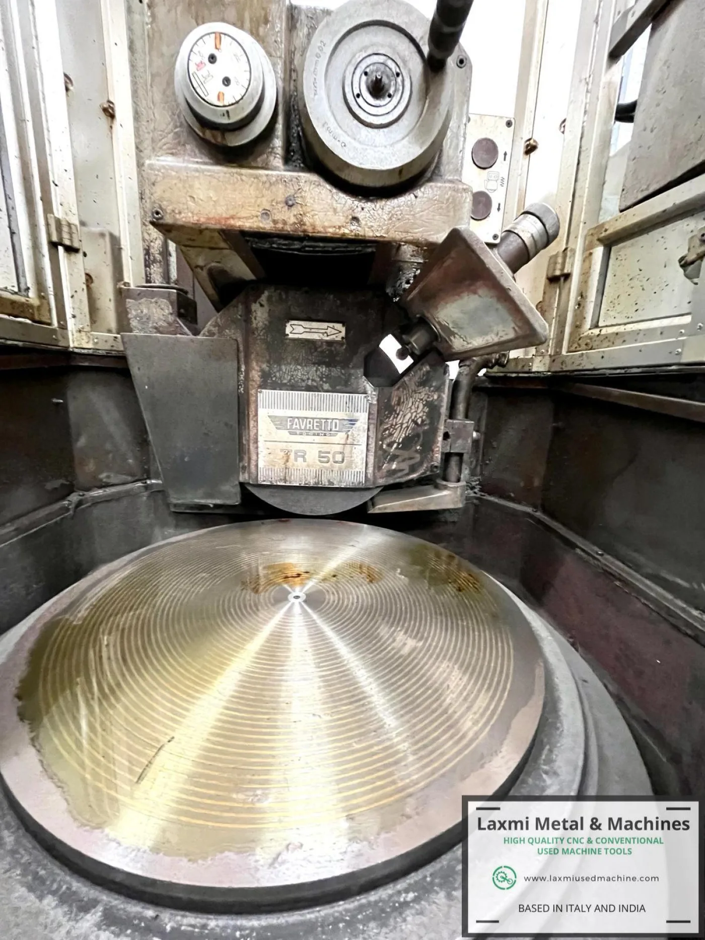 HORIZONTAL SPINDLE ROTARY SURFACE GRINDER, FAVRETTO - TR 50 - Laxmi Metal & Machines, Rohtak - 3