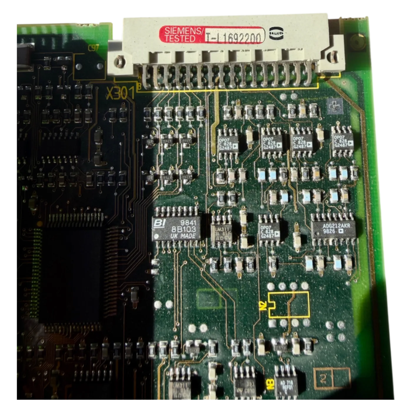 Siemens SIMODRIVE 611 Regelungskarte Art.-Nr. 6SN1118-0AA11-0AA1 Version B für IMA 310 410 610 810 - 7