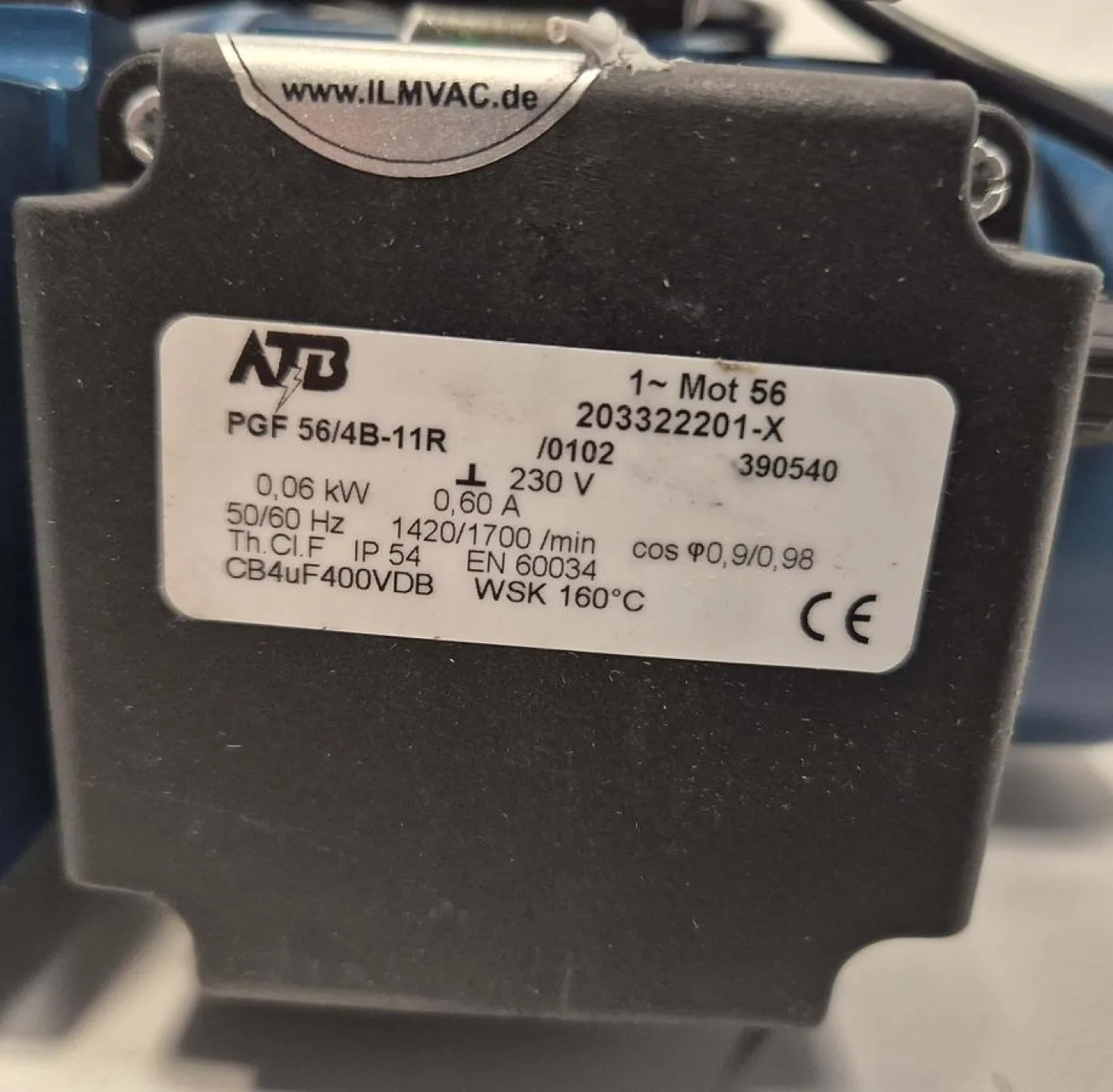 ILMVAC GmbH Membran Pumpe - MP 201 E - 7