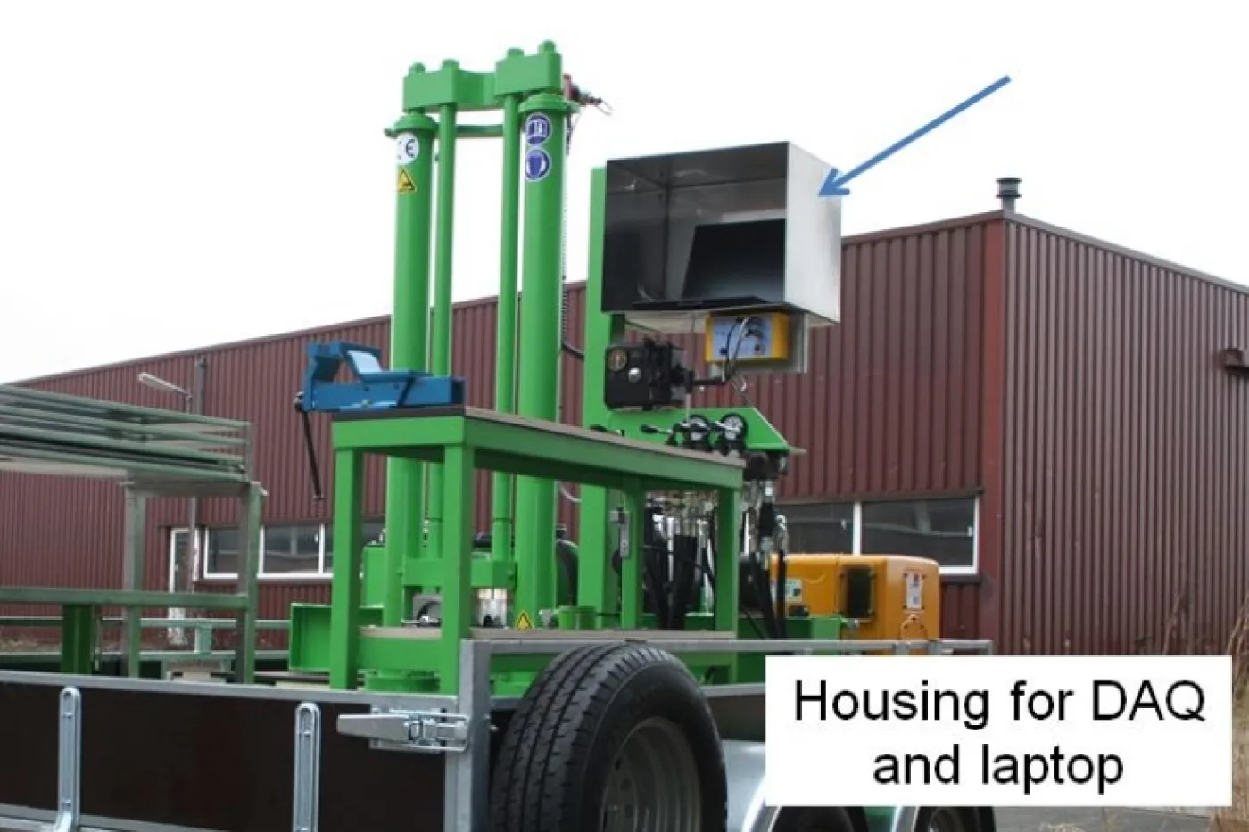 Housing for DAQ and Laptop - 1