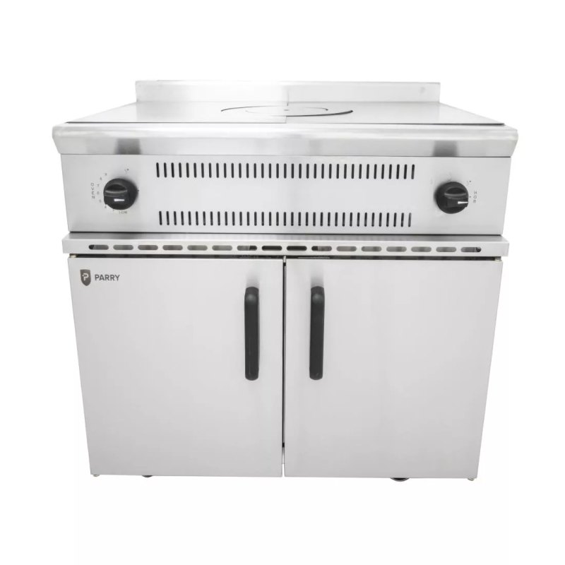 Parry Solid Top Natural Gas Oven Range USHO - islandcatering
