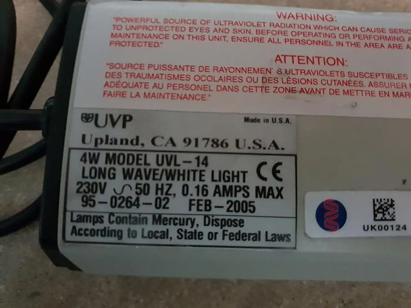 UVP UVL-14 Upland long wave white light - 5