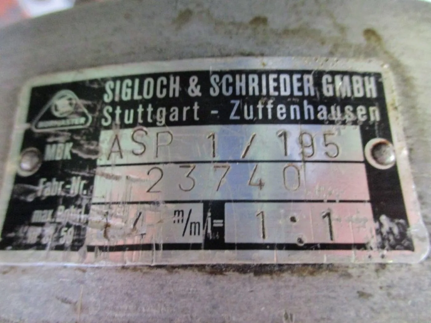 ASP-1/195 SIEGLOCH + SCHRIEDER - 8