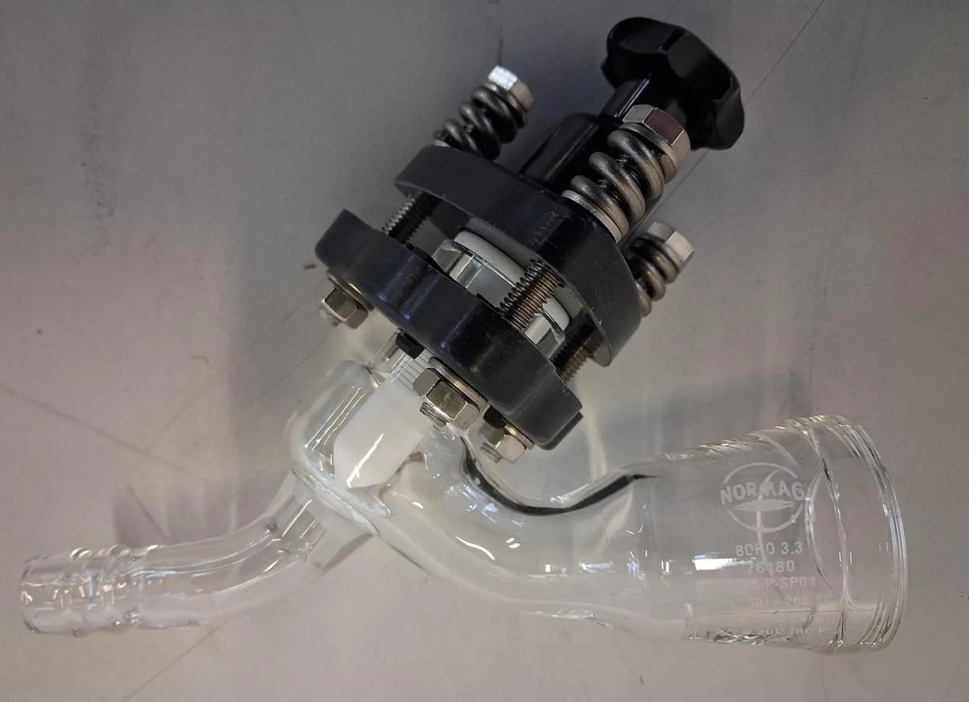 Normag Glaskegelventil VDN025-P-SP01 - 3