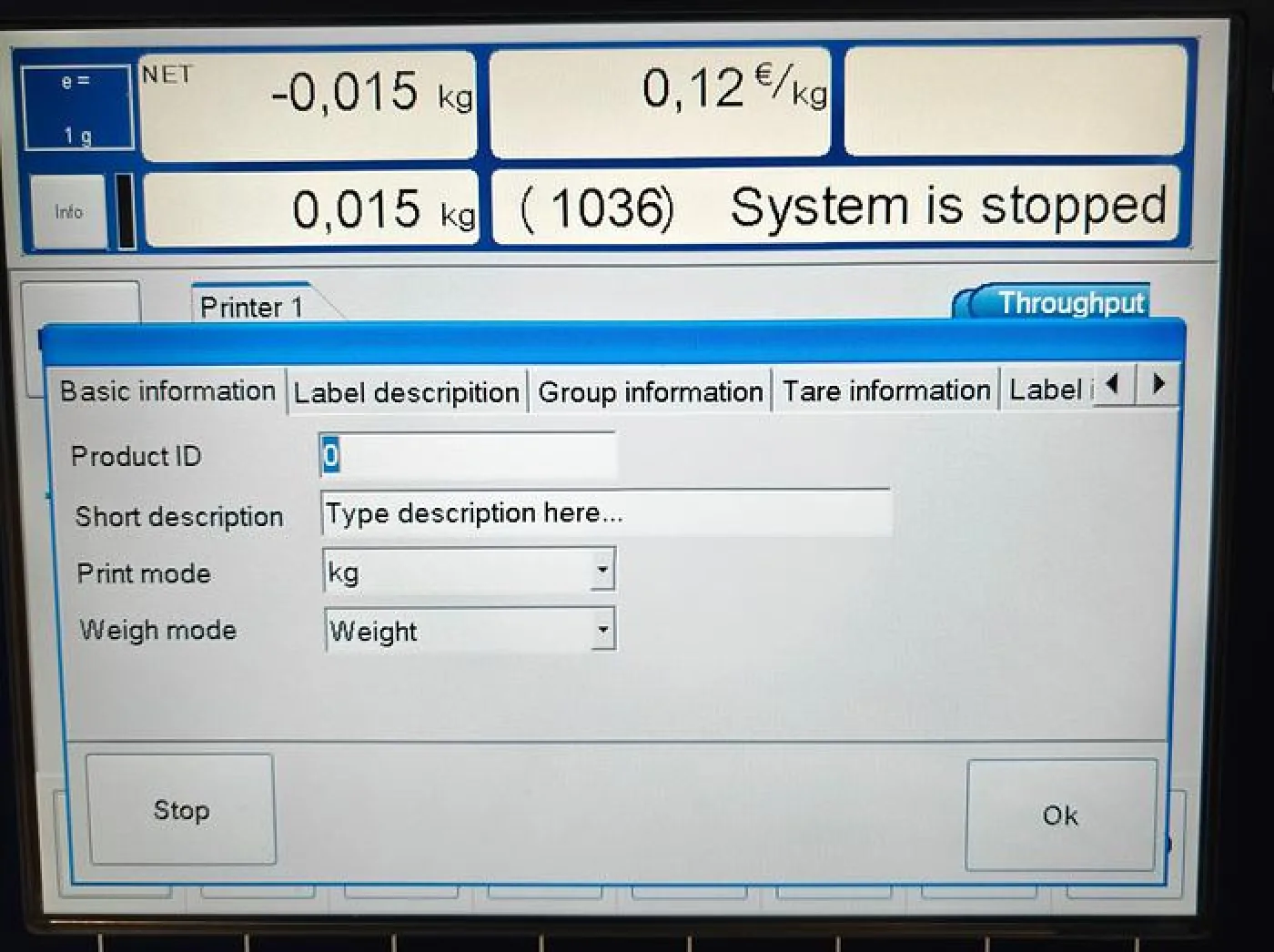 2007 Mettler Toledo - Garvens Labelprinter, PAS 3012 - 5