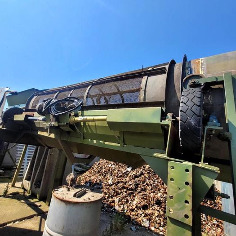 Electrically Driven 4m Long Trommel with 12mm Mesh
