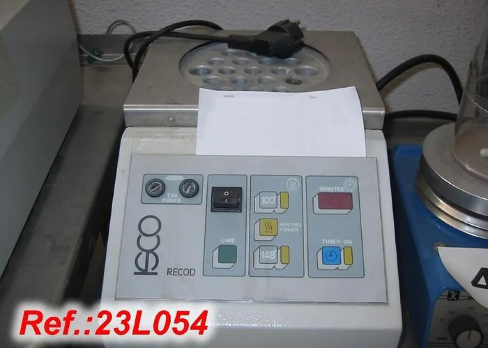CALEFACTOR DE TUBOS DE ENSAYO "ISCO" RECOD