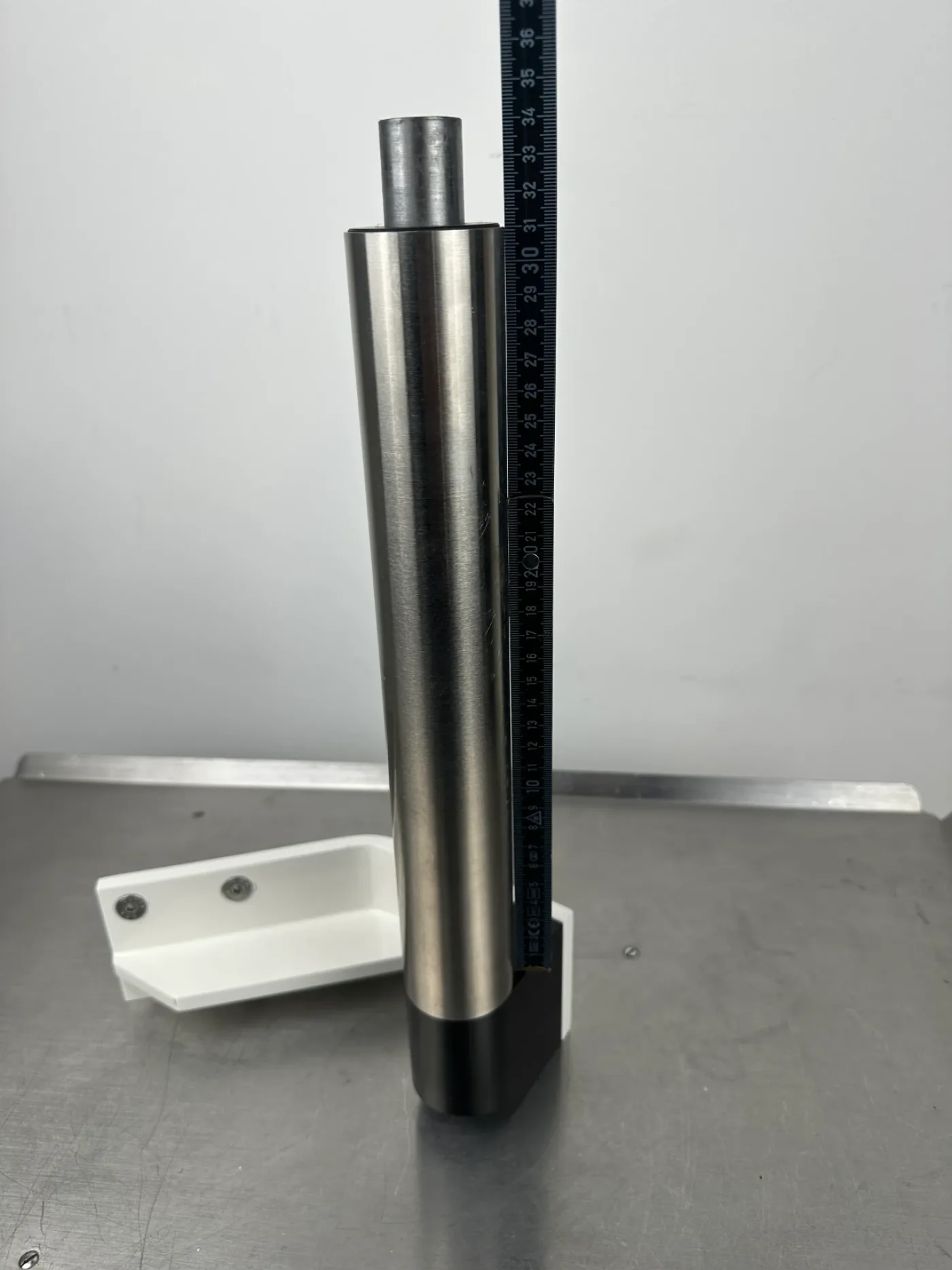 Kolposkophalterung / Geräteaufnahme für Gynäkologiestuhl, Edelstahl 31cm - 3