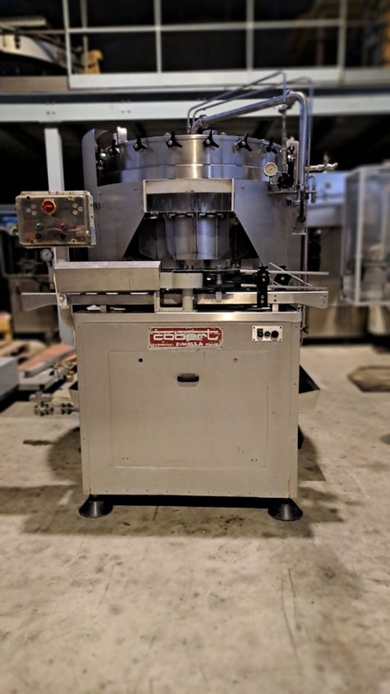 ISOBARIC FILLING MACHINE COBERT MODEL EXACTA 20 VALVES, YEAR 1983, SECOND-HAND MACHINE