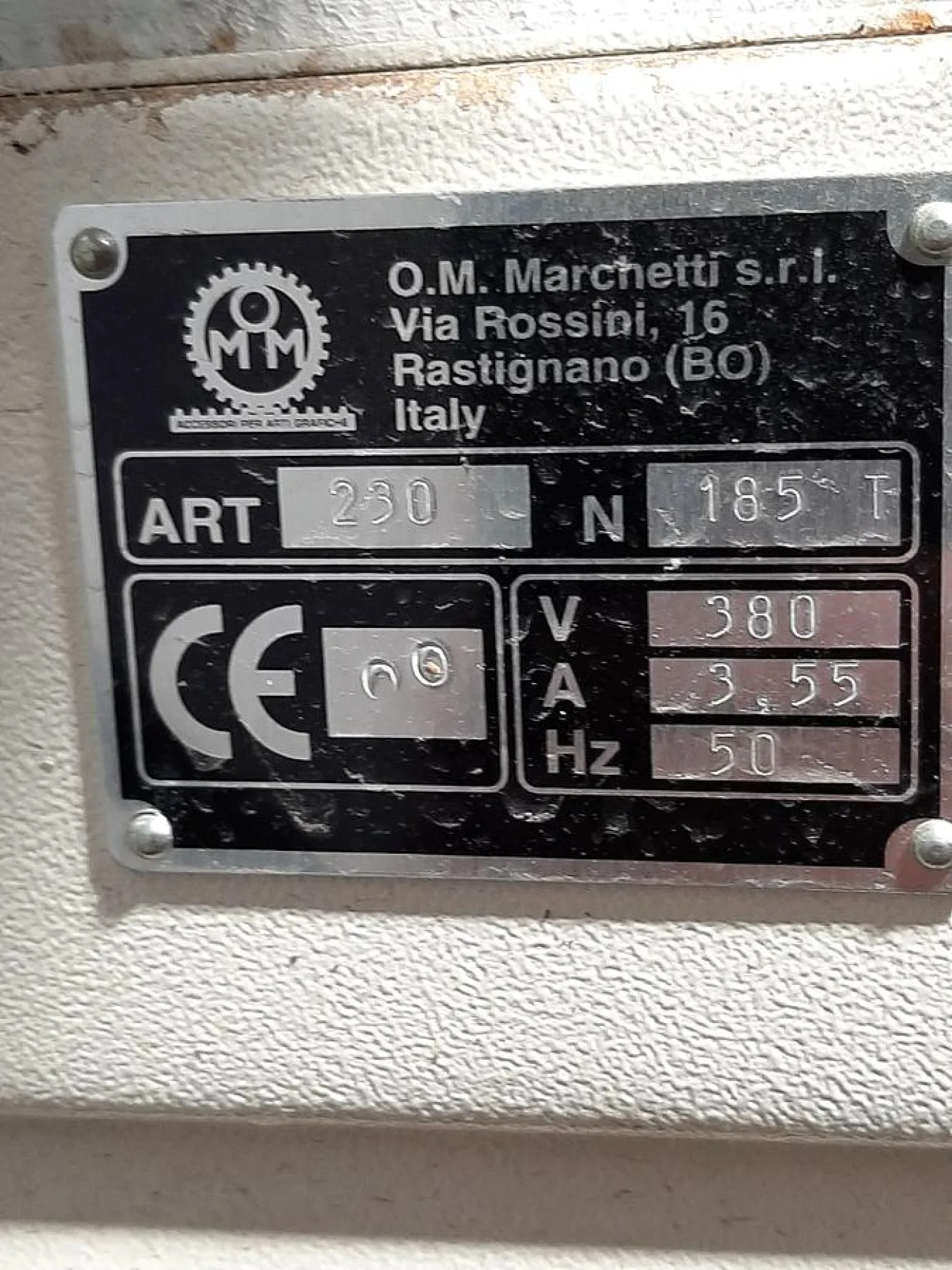 Trapano a colonna a due teste O.M. Marchetti - 3