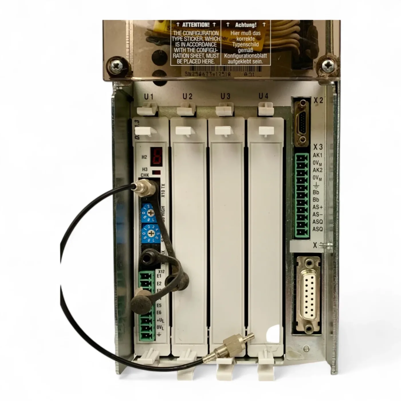 INDRAMAT AC Servo Controller DDS 2.1-W025-DS01-01 Servoverstärker - 3