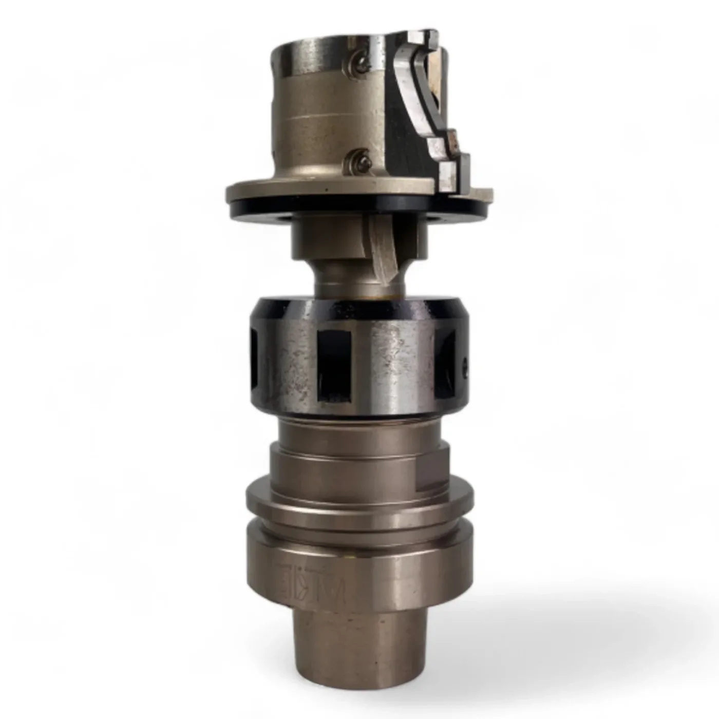 HSK 63 F Spannzangenfutter mit Spannzange und HW Wechselplatten Profilfräser Ø 76 mm B=40 mm , Z=2 - 1