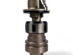 HSK 63 F Spannzangenfutter mit Spannzange und HW Wechselplatten Profilfräser Ø 76 mm B=40 mm , Z=2