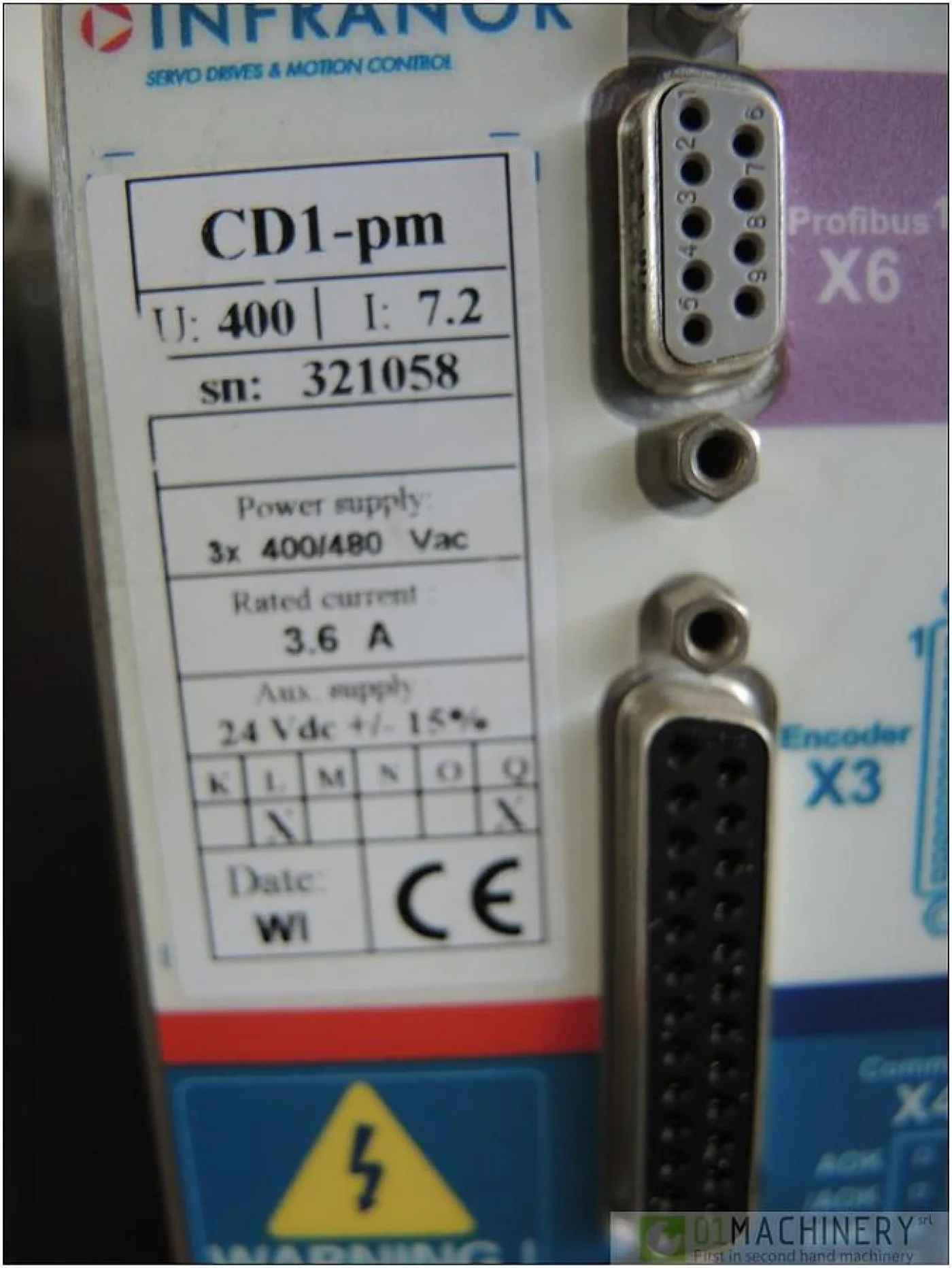 INFRANOR CD1-pm U 400 AI1393 - 3