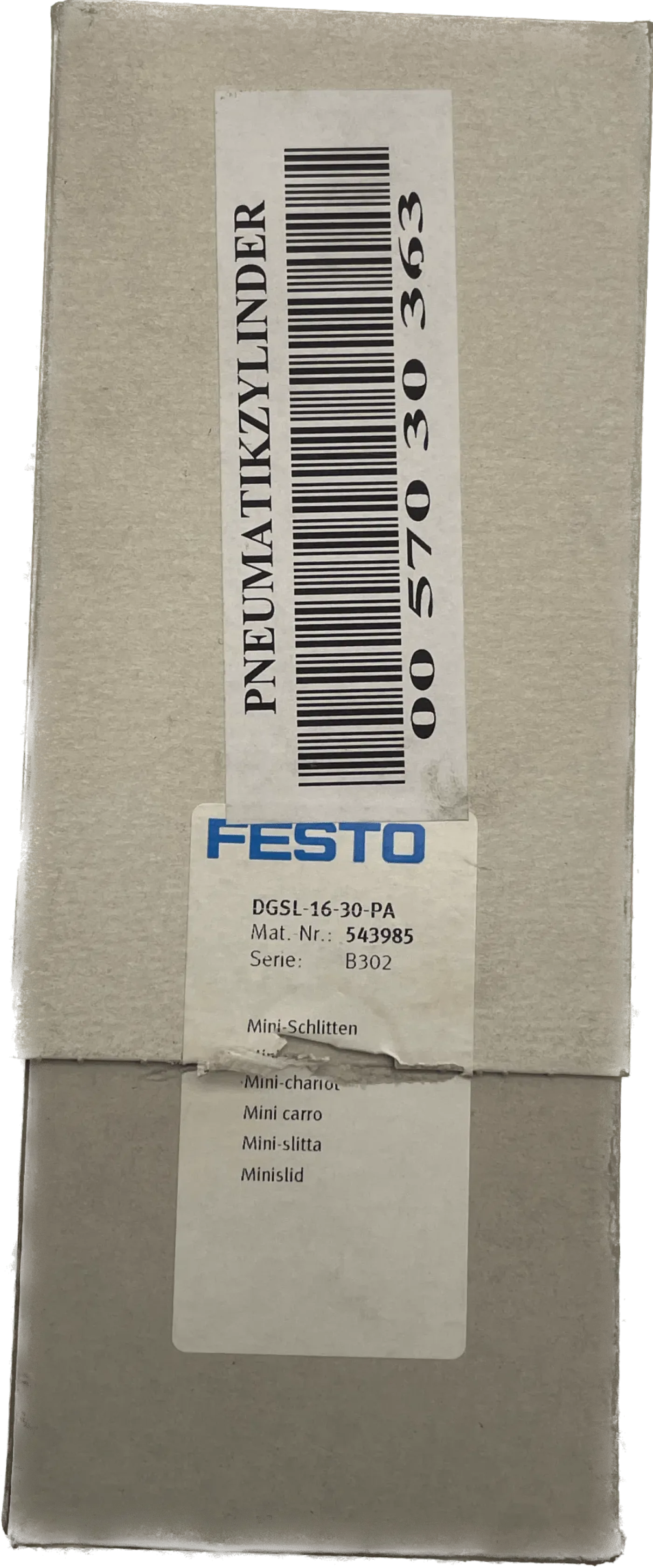 Festo Mini-Schlitten DGSL-16-30-PA - 1