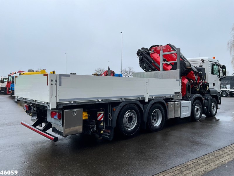 MAN TGS 35.430 Euro 6 Fassi 135 Tonmeter laadkraan Just 6.169 km!