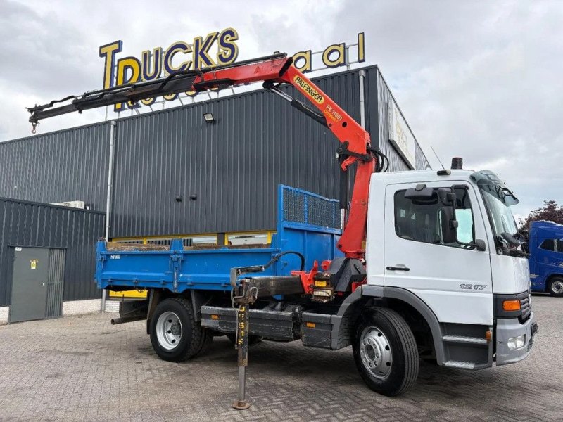 Mercedes-Benz Atego 1217 + PALFINGER PK 11001 - 7 + TIPPER + MANUAL + EURO 2