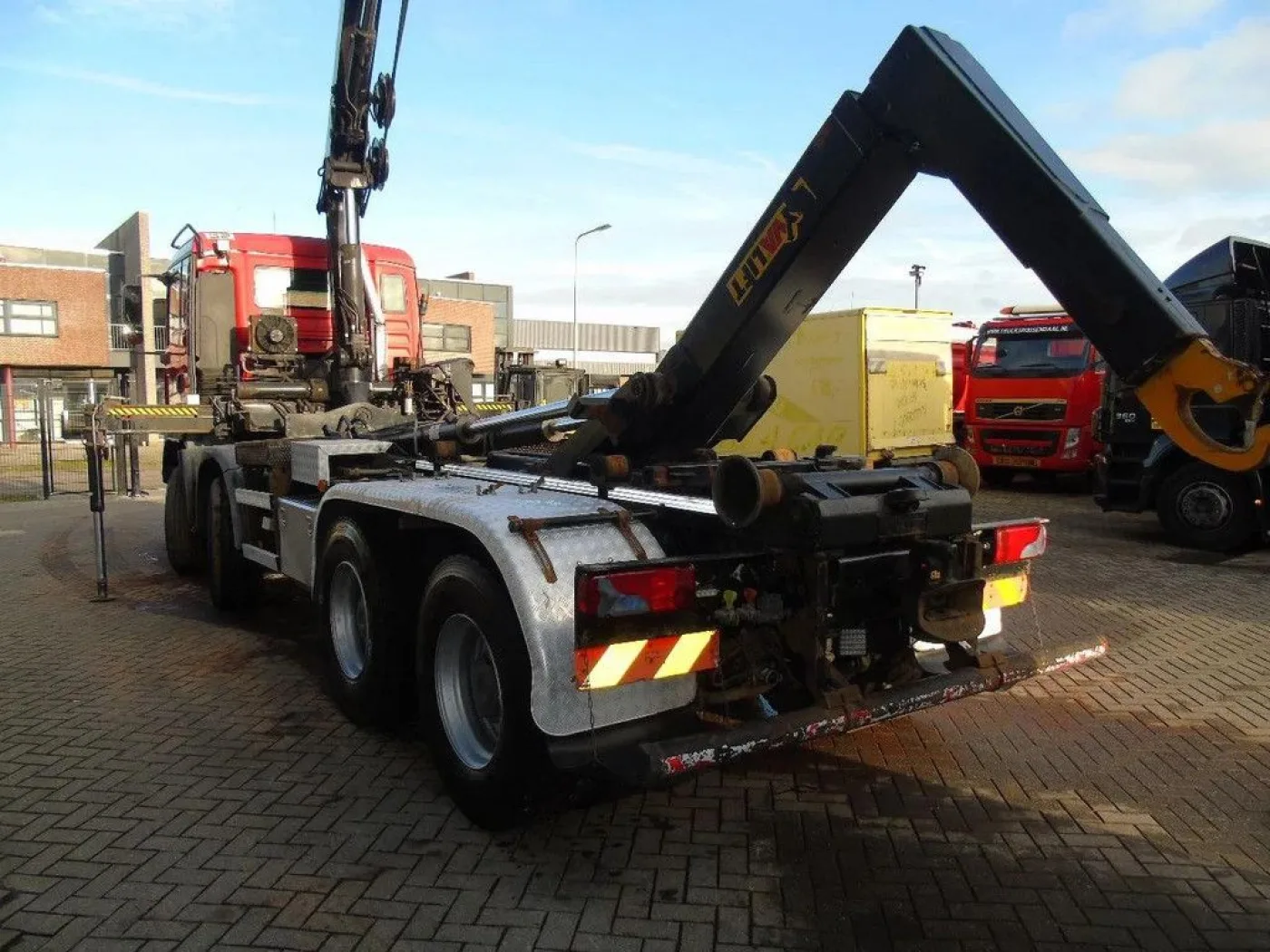 MAN Tga 41.440 8X4 + Hiab 166 E-3 Hipro + Remote + Hook System - 5