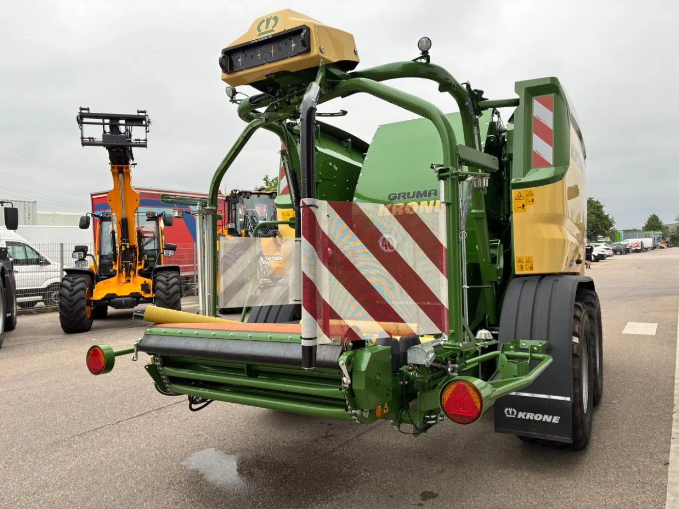 Rundballenpresse Krone ComPack CV 150 XC Pro - 7