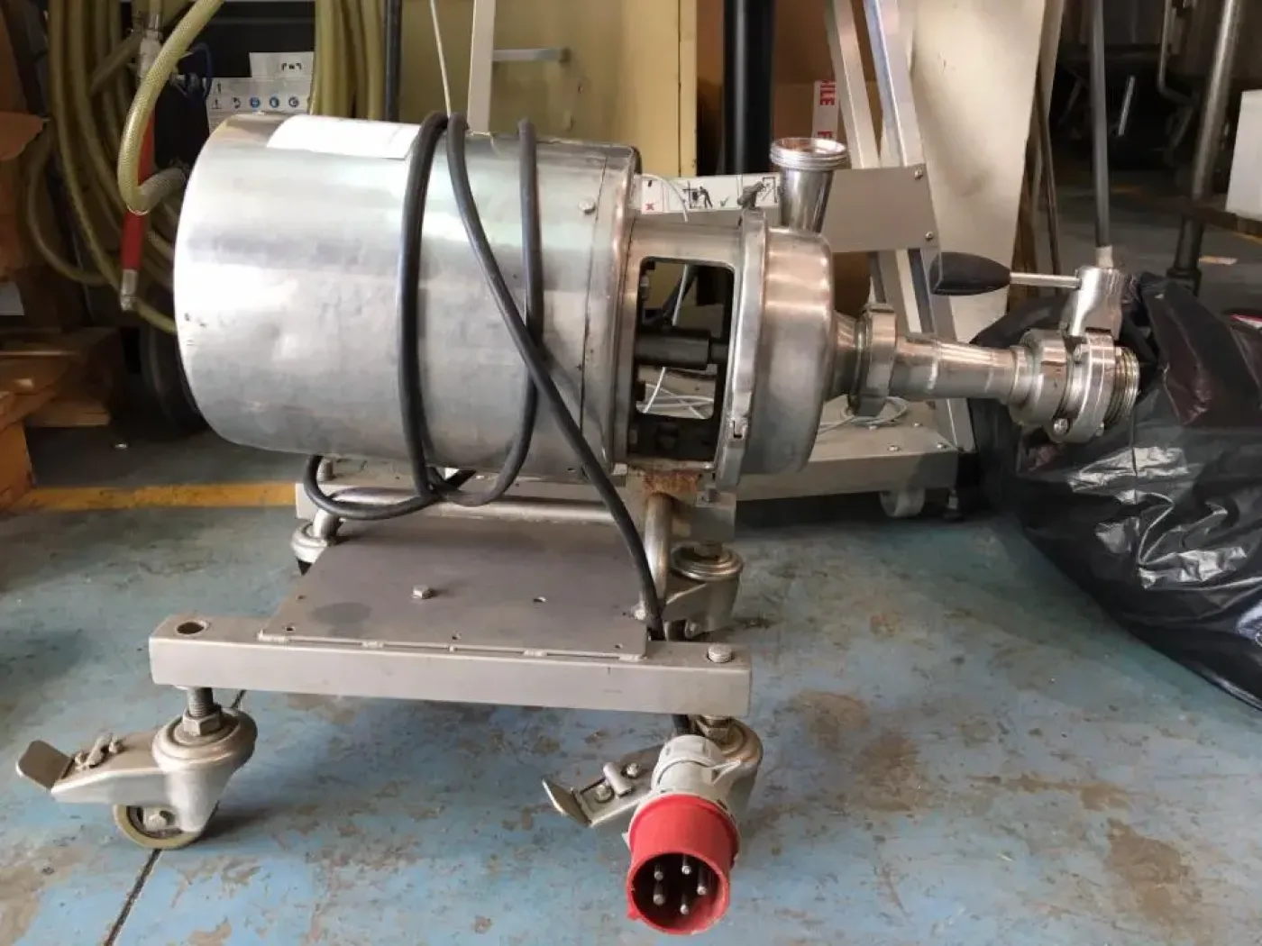 USED FRANCISCO GARVIA STAINLESS STEEL CENTRIFUGAL PUMP - 6