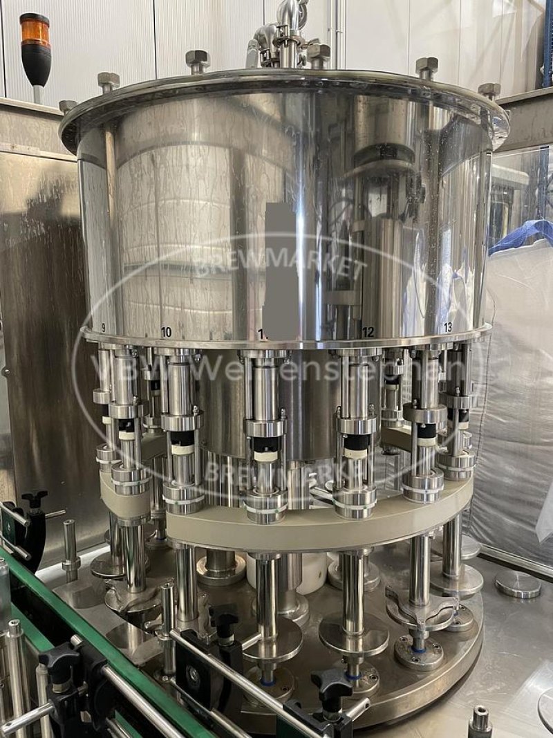 glass bottle filler and capper