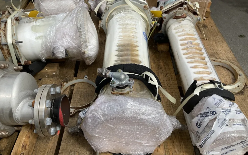 QVF Glasstechnik Glass spiral 5m² - Shell and tube heat exchanger