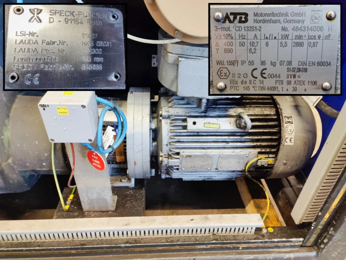 Lauda TR400 HKT/K-EX "secondary circuit system" - Temperature control unit - 6