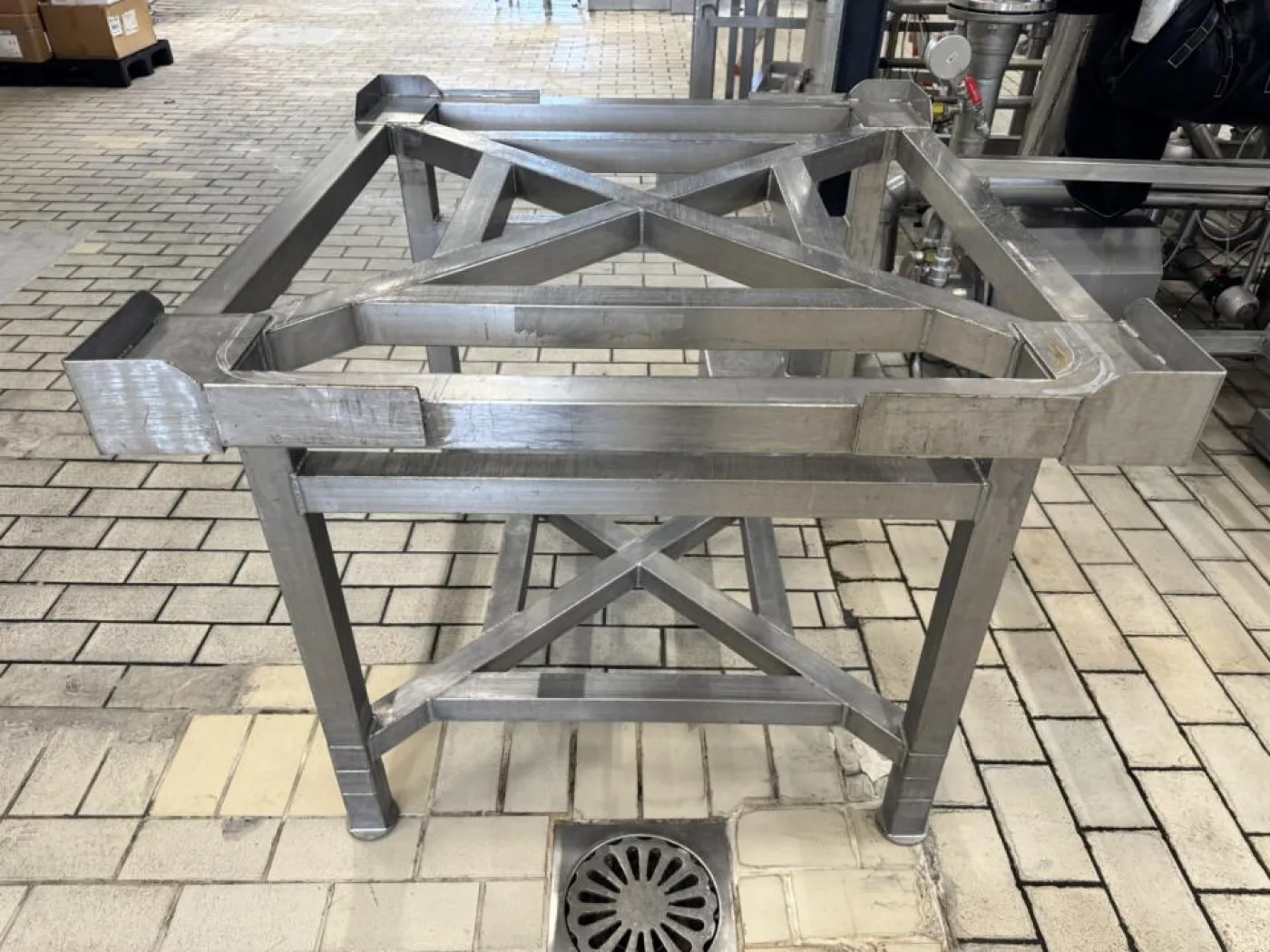 IBC stainless-steel support stand 2x - 5