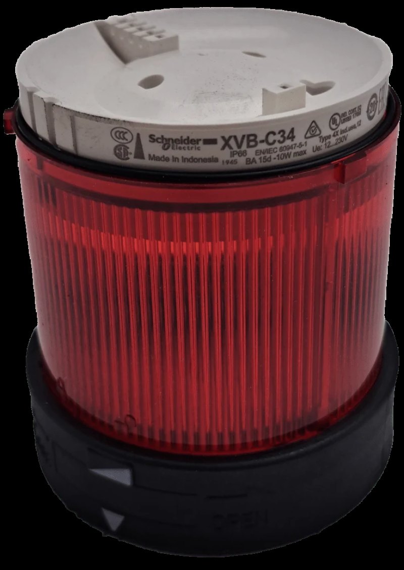 Schneider Elektric XVBC34 Leuchtelement, Dauerlicht, rot