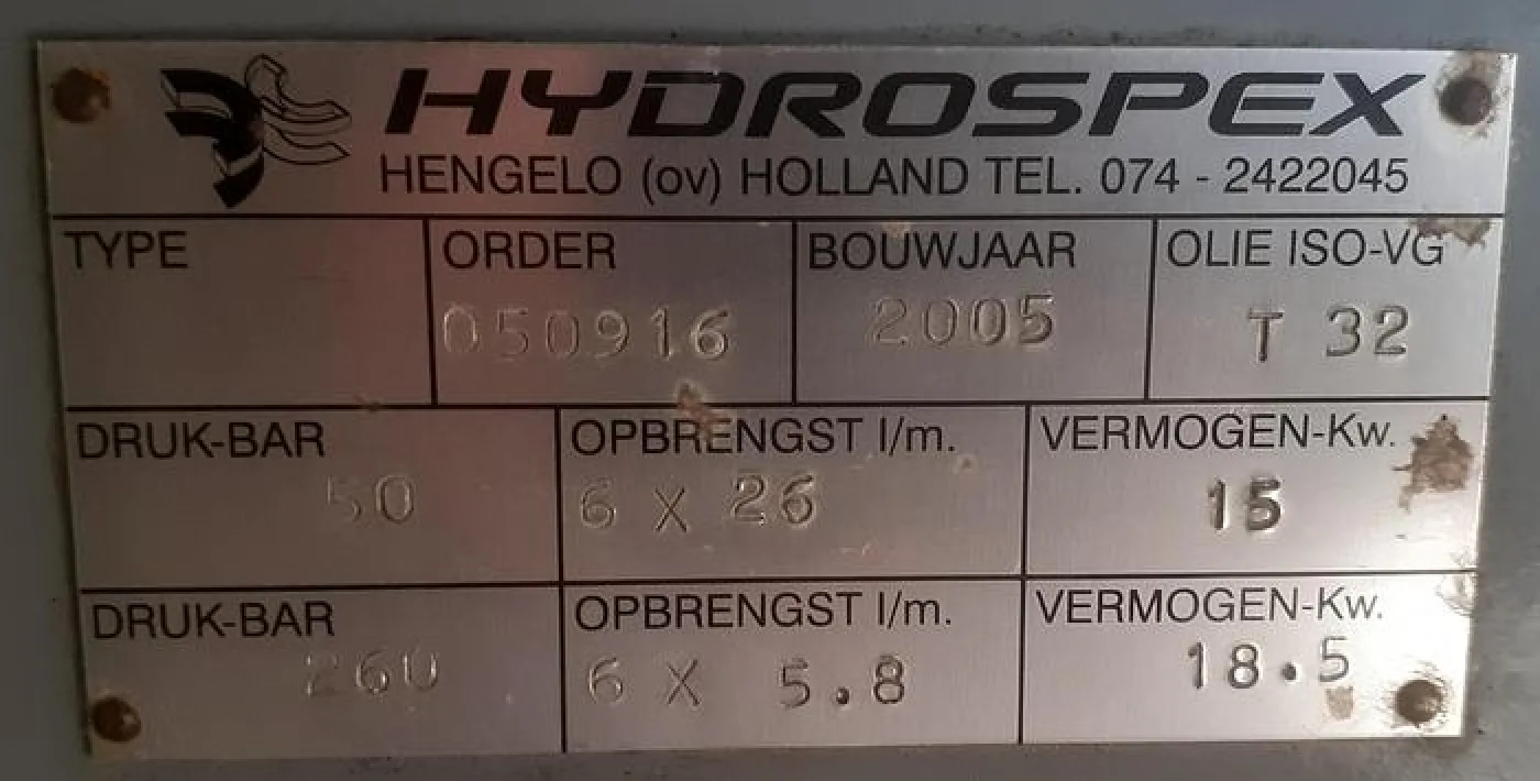 Central HYDROPEX com macacos de elevação de 250 ton - 3
