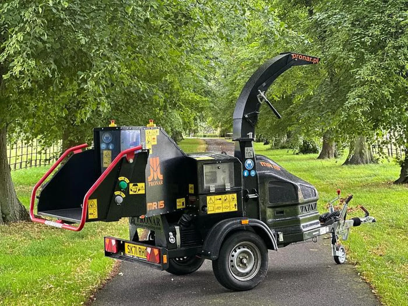 2022 Pronar MR-15 6" Towable Wood Chipper Sub-750kg - 1
