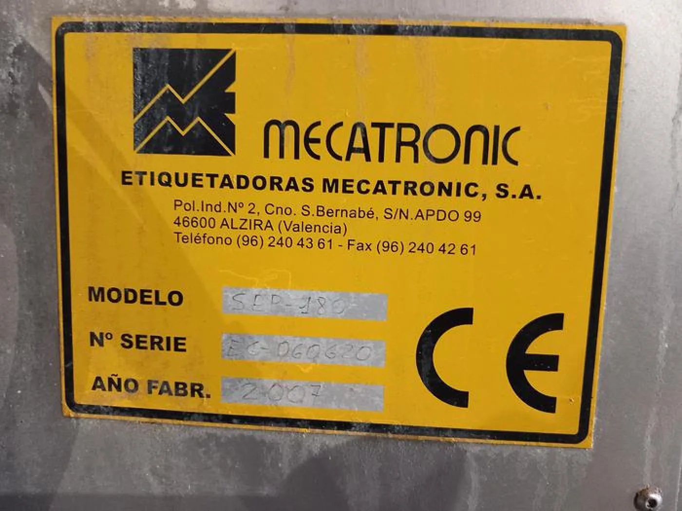 Rotulador MECATRONIC SEP 180 - 4