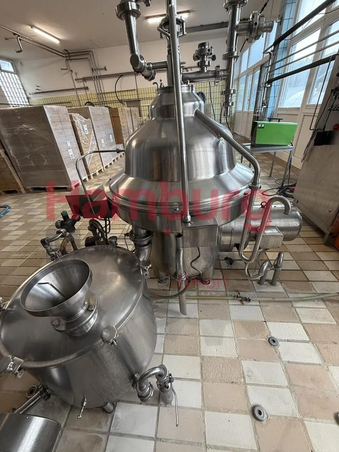 Complete Pasteurisation line - 12.000 liter per hour - GEA Ahlborn / Westfalia / HST - 6