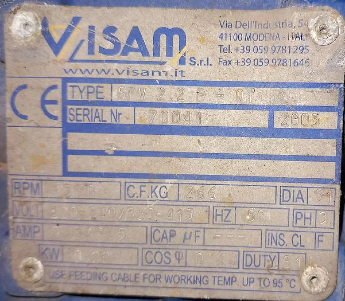 Tapete vibratório de inox - 5