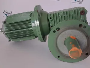 Lenze Gear Motor with Helical Bevel Gearbox