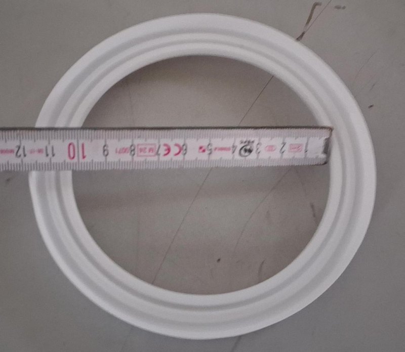 GMP-Dichtung DN 100 – PTFE-Dichtung Typ PF für Glas-Glas-Verbindungen