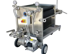 FILTERS EUR 40×40 20 PLATES WITH PUMP NEW MACHINE