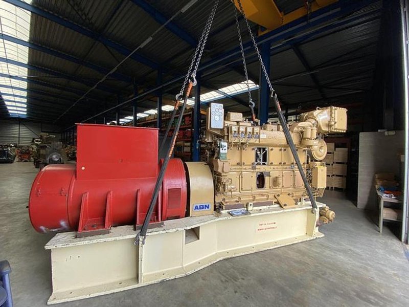 1984 MAK 6M282 GEN.SET 1210 KVA