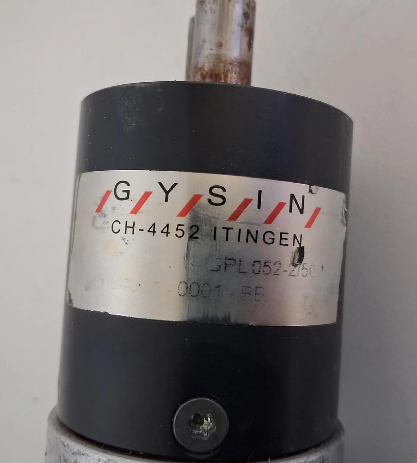 Gysin GPL 052-25:1 Permanentmagnet-Servomotor - 4
