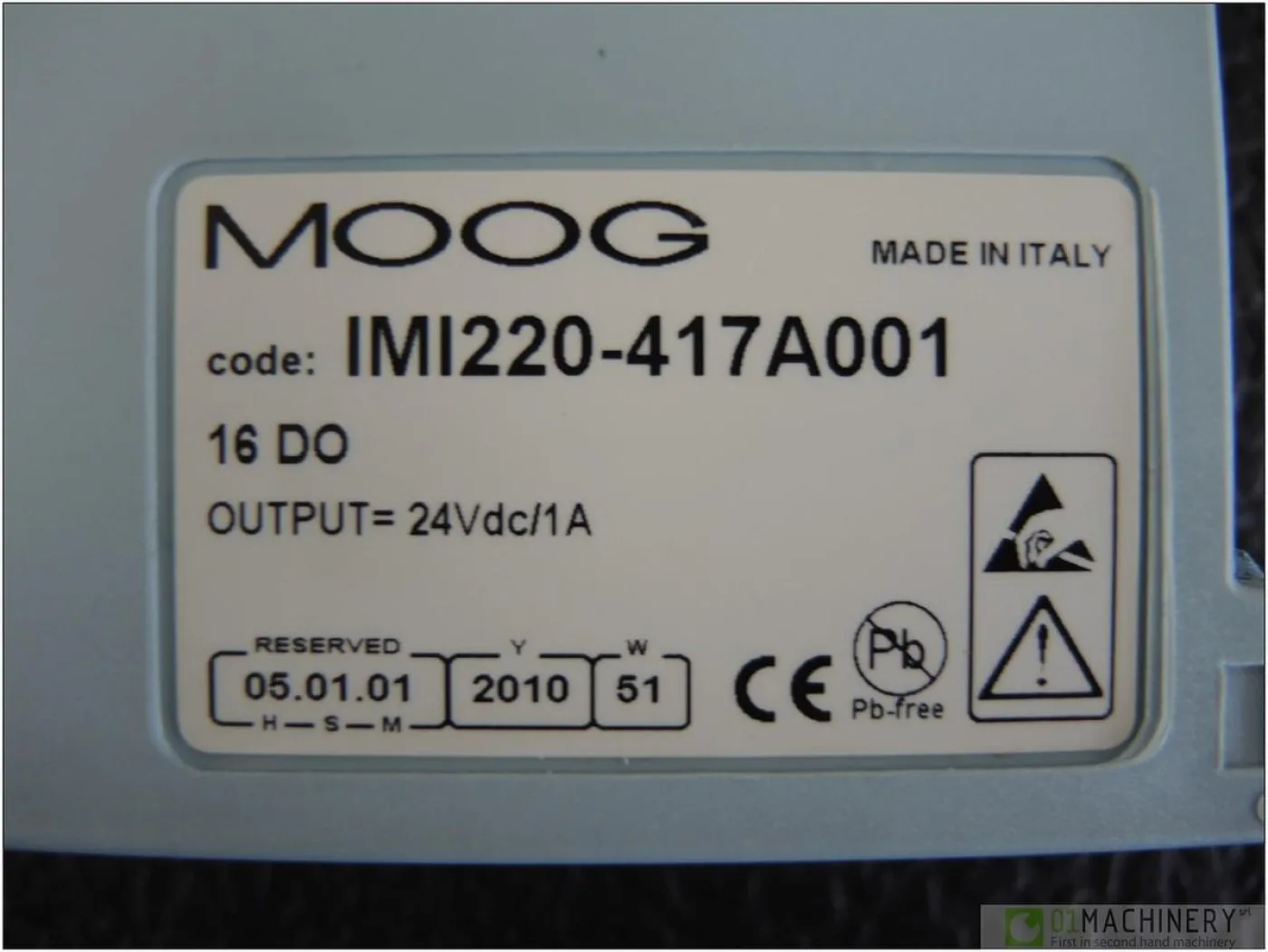 2010 MOOG IMI220-417A001 AI2557 - 3