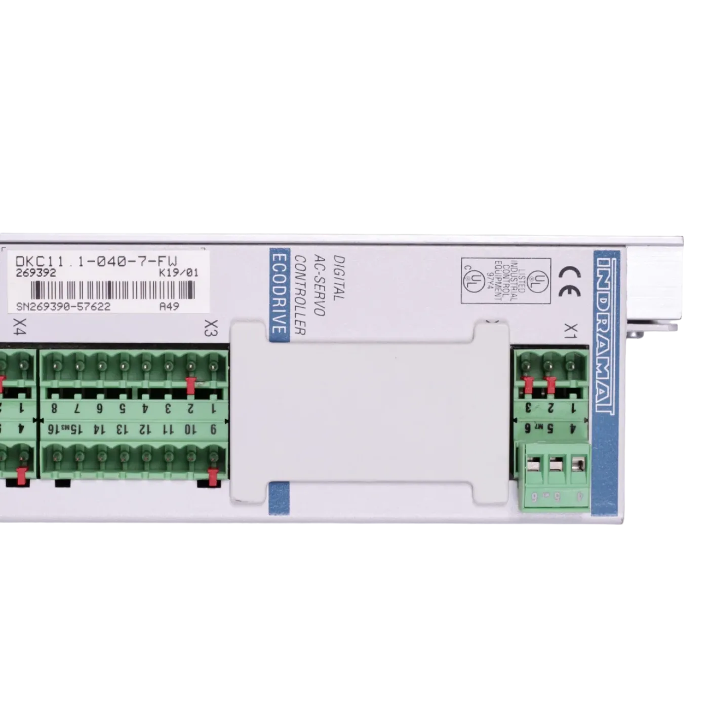 Indramat Rexroth FWA-ECODRV-ASE-SE-01VRS-MS 265038 SN 2265038-75397 - 4