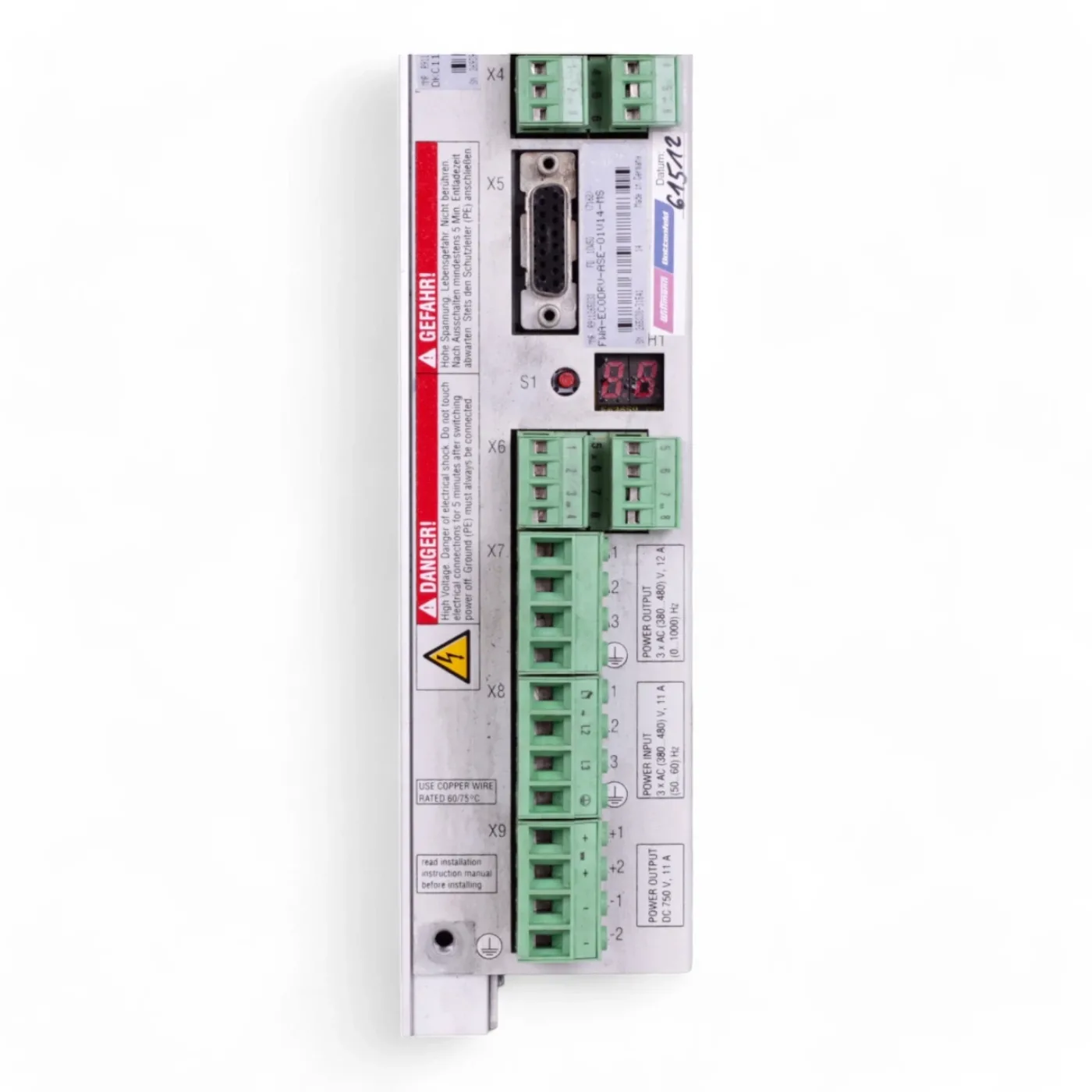 Indramat Rexroth Bosch Indramat DKC11 . 1-040-7-FW 269392 + FWA-ECODRV-ASE-02VRS-MS 265771 - 2