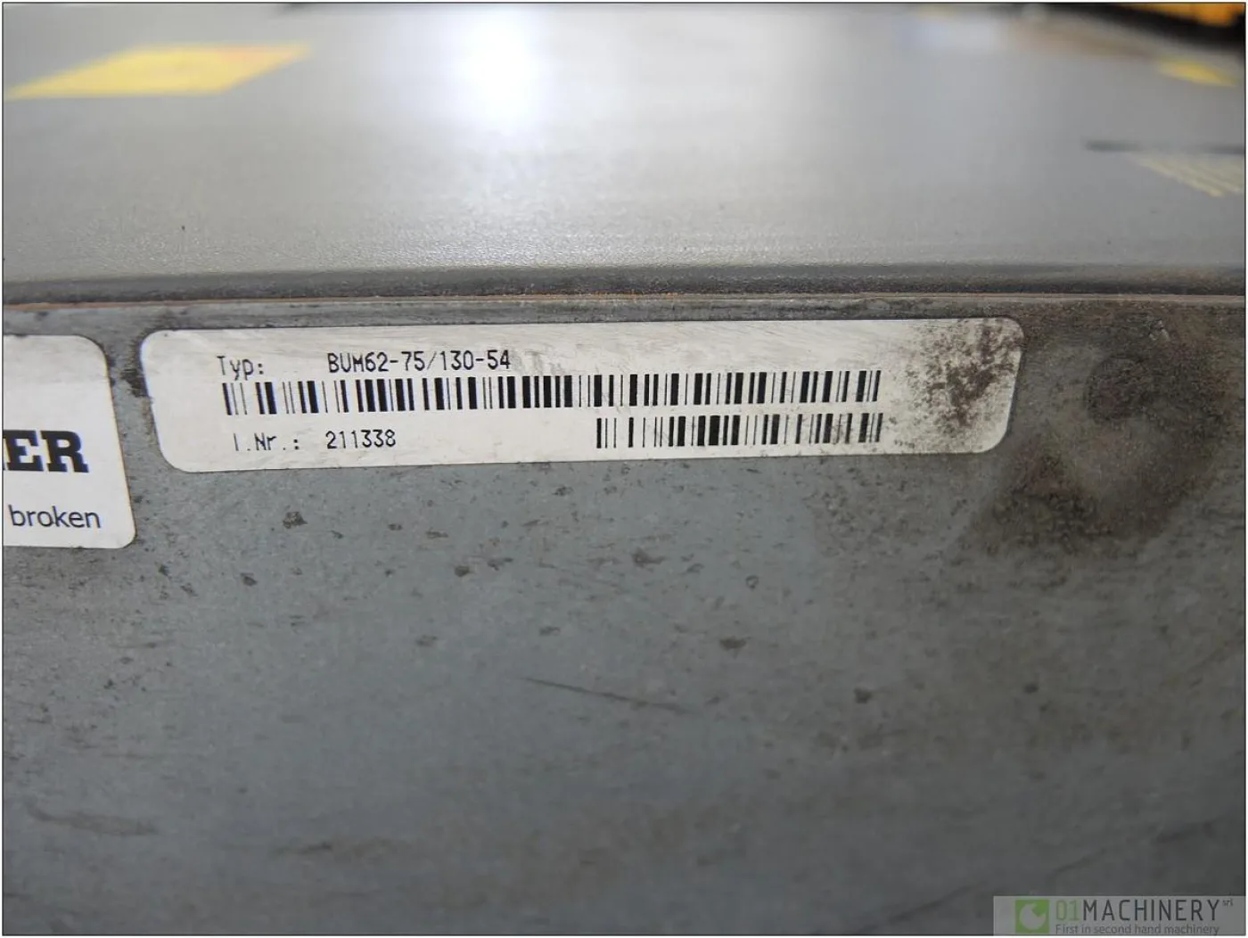 2001 BAUMULLER BUM62-075/130-54-M-E AI2429 - 7