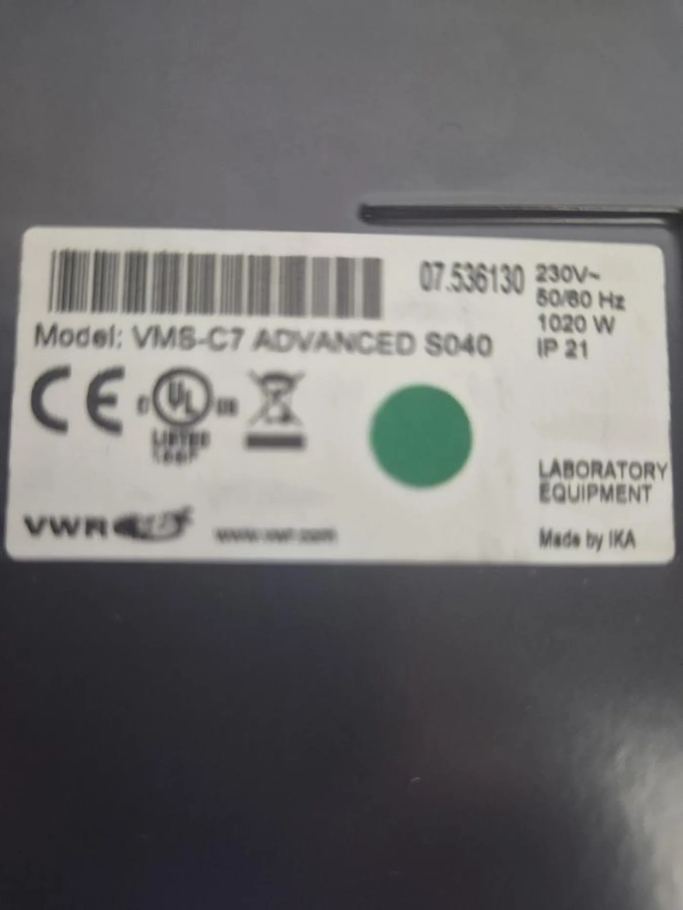 VWR Advanced VMS-C7 Hotplate - 7